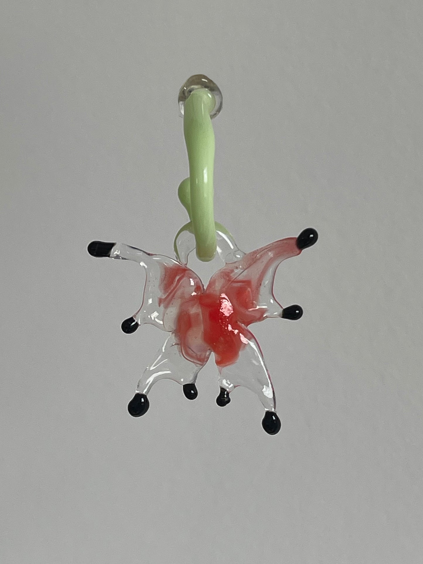 Red Sprite Butterfly earring